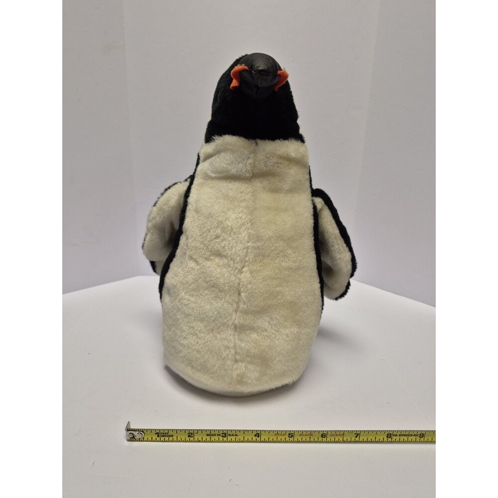 Vintage Penguin Puppet Plush Sea World Stuffed Animal